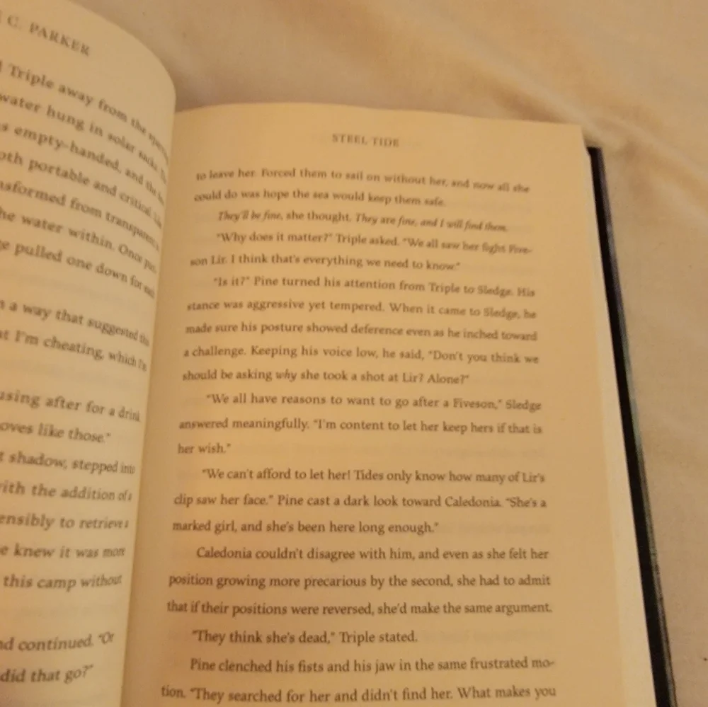 Steel Tide : A Seafire Novel‎ by Natalie C. Parker Hardbook